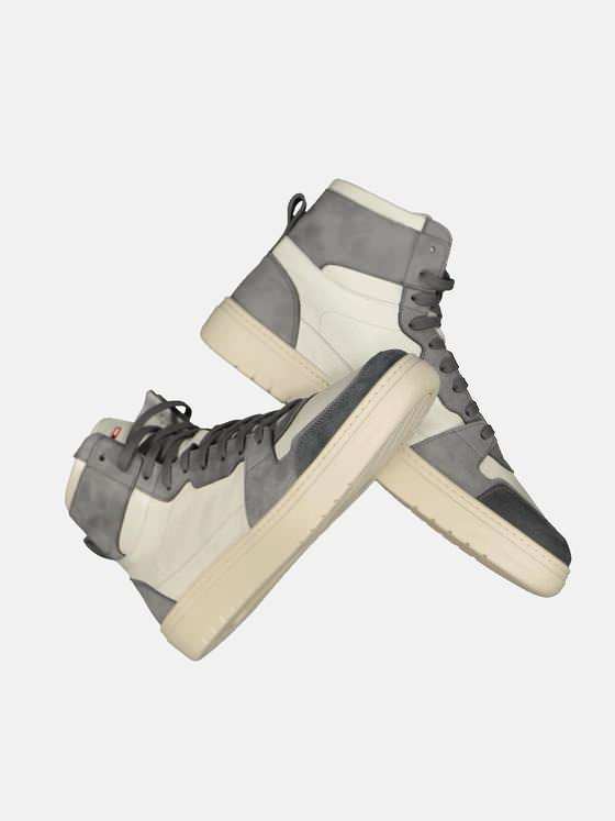 emilio adani Herren Sneaker aus Leder Beige 34480