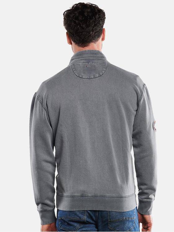 engbers Herren Sweatjacke mit Struktur Grau 31739