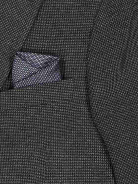 engbers Herren Einstecktuch gemustert Grau 36752