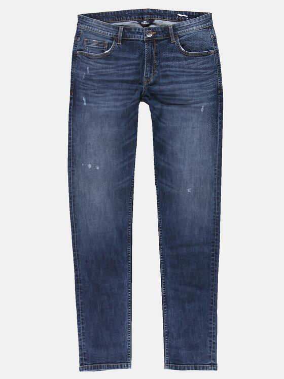 engbers Herren 5-Pocket Jeans mit Superstretch-Anteil Indigoblau 30193