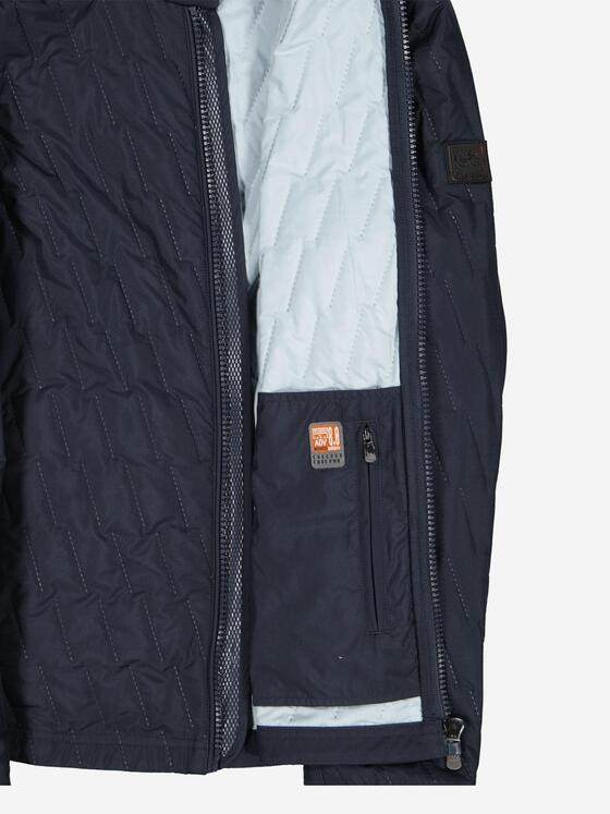 emilio adani Herren Steppjacke regular Blau 38298