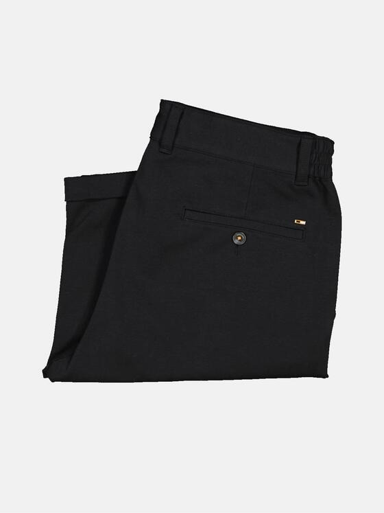 emilio adani Herren High-Stretch Bermuda Schwarz 32634