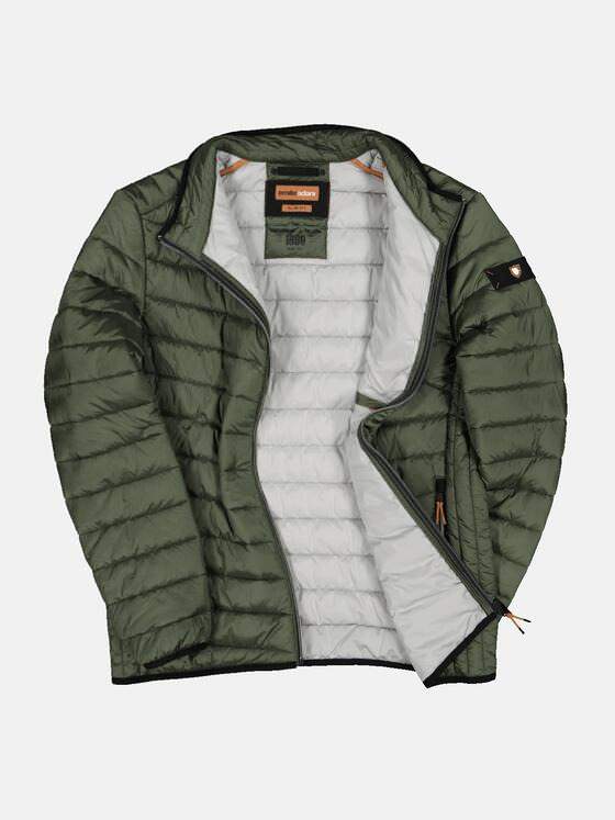 emilio adani Herren Steppjacke slim fit Grün 34290