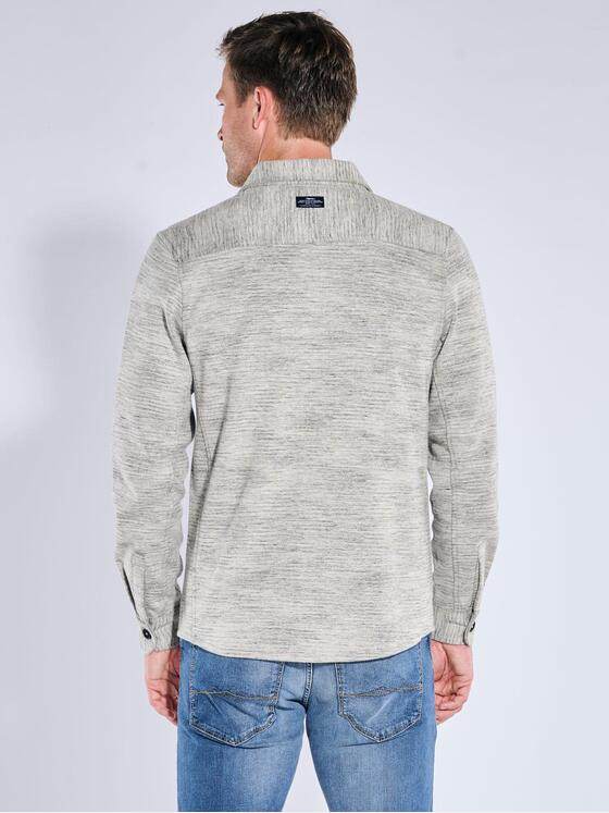 engbers Herren Overshirt strukturiert Braunbeige 39691