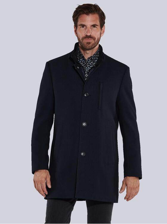engbers Herren Mantel Blau 35483