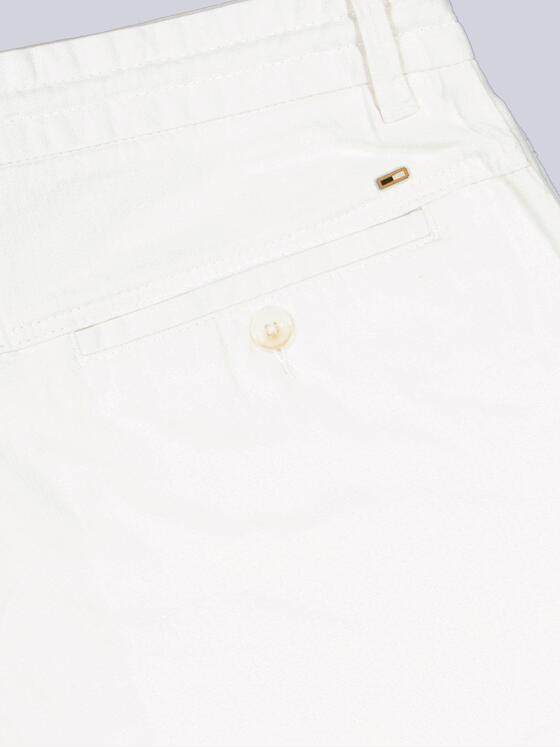 emilio adani Herren Bermuda mit Leinenanteil Reinweiss 38621