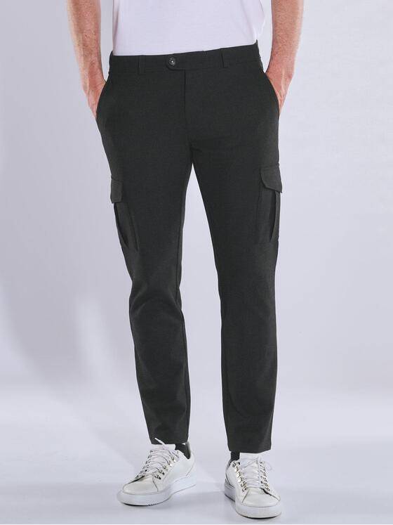 ENGBERS GERMANY Herren Cargo-Hose regular Grau 37667