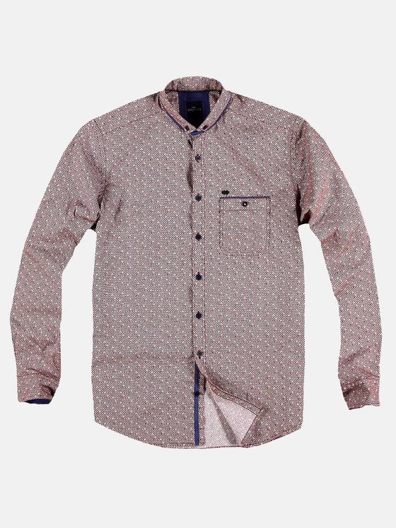 engbers Herren Hemd langarm Bordeaux 28901