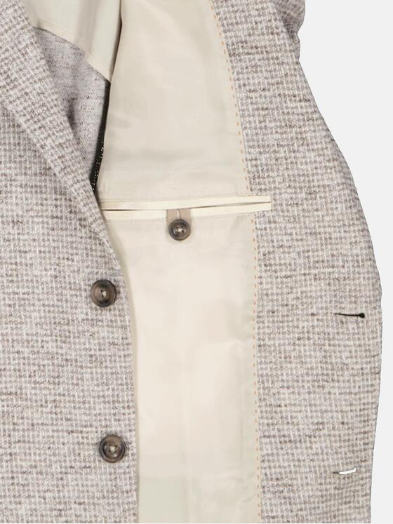 emilio adani Herren Freizeit-Sakko slim fit Beige 36379