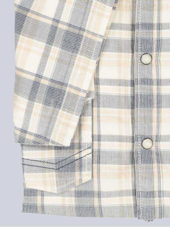 engbers Herren Kurzarm-Hemd kariert Saphirblau 36282