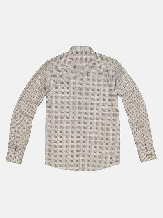 emilio adani Herren Funktions-Hemd gemustert Braun 32978