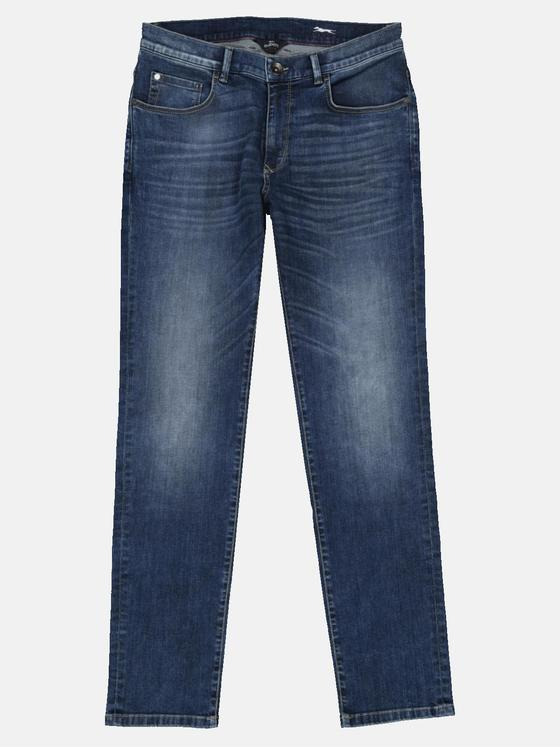 engbers Herren Super-Stretch Jeans Indigoblau 33121