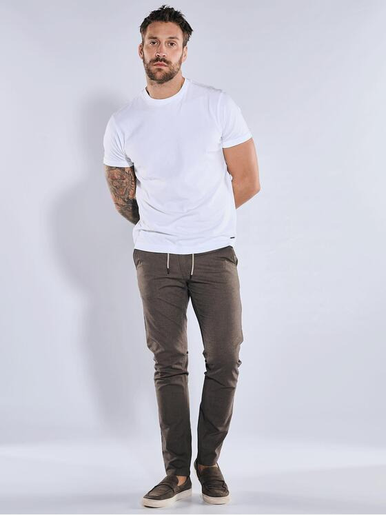 emilio adani Herren Chino slim fit Braun 36265