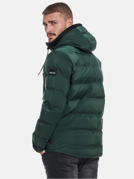 emilio adani Herren Jacke mit wasserdichten Zippern Grün 32251