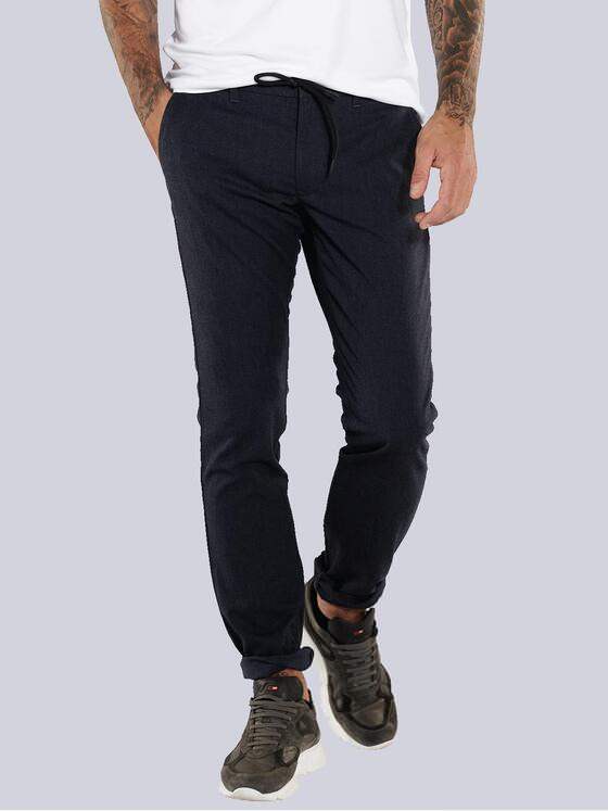 emilio adani Herren Chino slim fit Blau 36063