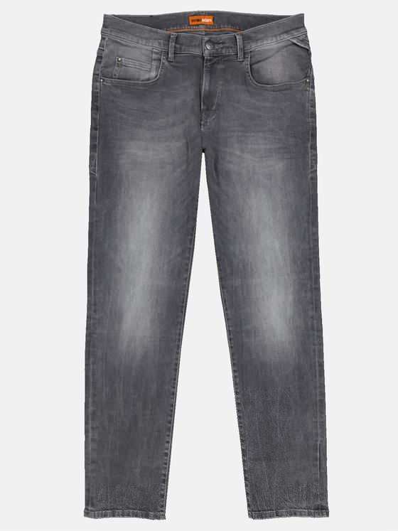 emilio adani Herren Jeans High-Stretch Grau 32420