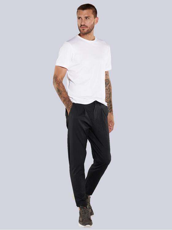 emilio adani Herren Chino slim fit Schwarz 36062