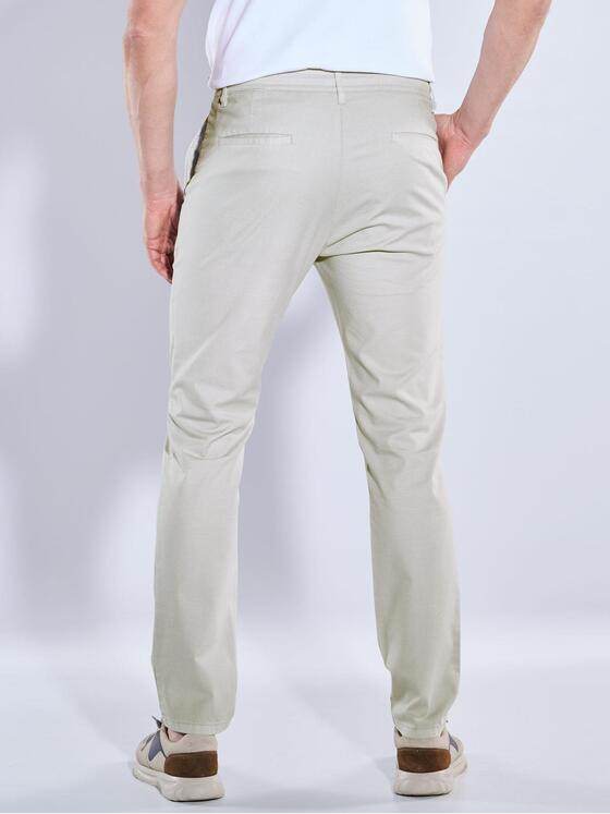 engbers Herren Chino mit Tunnelzug Hellgrau 38670