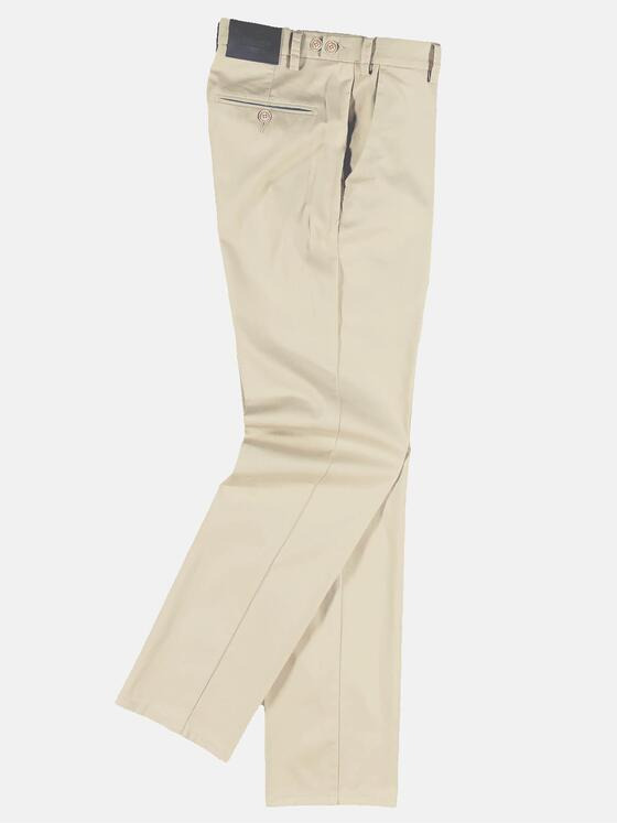 ENGBERS GERMANY Herren Elastische Slim Fit Chino Sand 31579