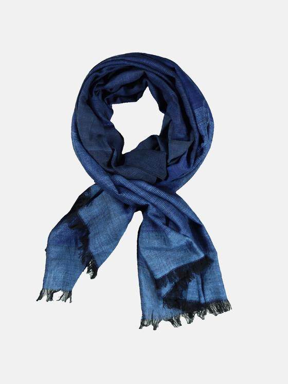 engbers Herren Schal uni Indigoblau 29309