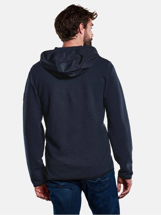 engbers Herren Sweatjacke Kapuze Saphirblau 33334