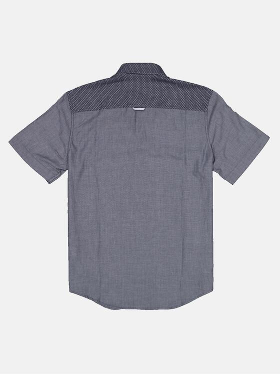 engbers Herren Hemd kurzarm Blau 32623