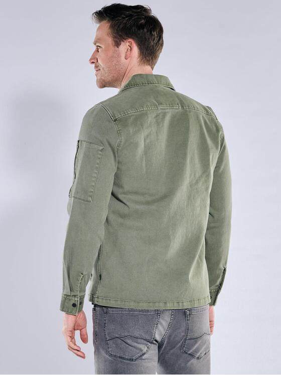 engbers Herren Overshirt aus kernigem Twill Khaki 40043