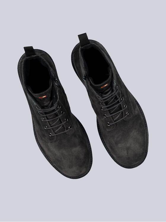 emilio adani Herren Boots mit Reißverschluss Grau 35457