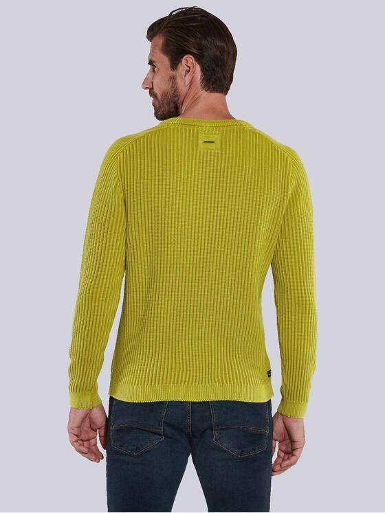 engbers Herren Pullover uni Hellgelb 36091