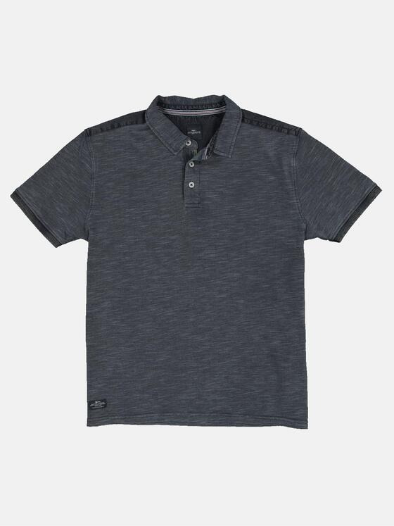 engbers Herren Polo-Shirt gestreift Blau 33142