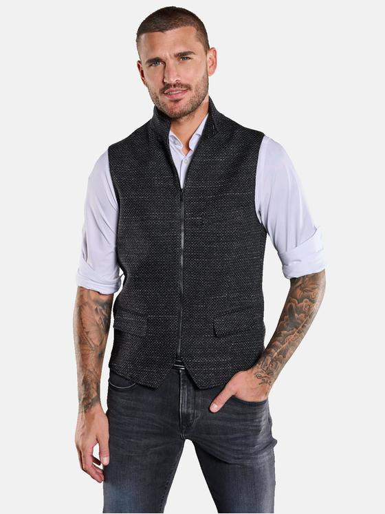 emilio adani Herren Sakkoweste Grau 34067