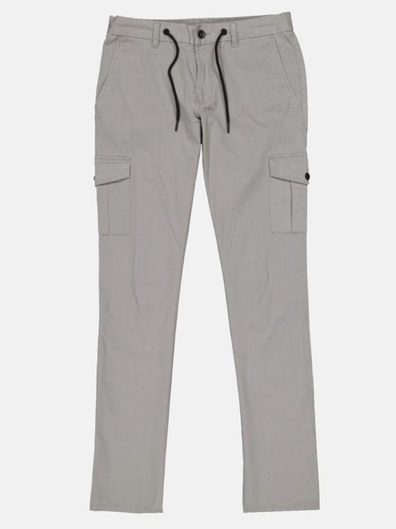 emilio adani Herren Chino im Cargostyle Grau 32628