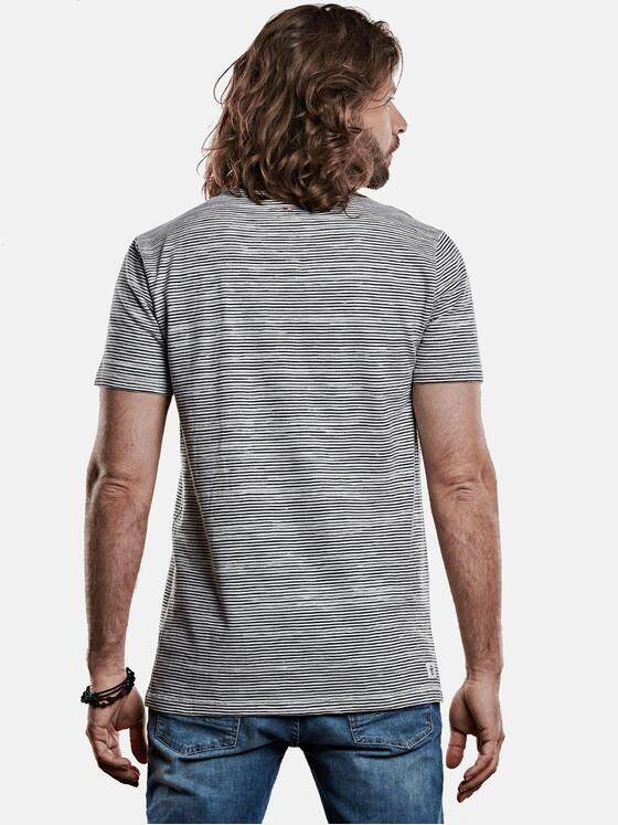 emilio adani Herren Rundhals T-Shirt Weiß 27394