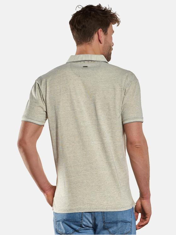 engbers Herren Polo-Shirt gestreift Weiß 33138
