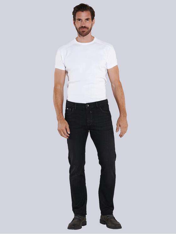 engbers Herren Thermolite Super-Stretch-Jeans Schwarz 35547