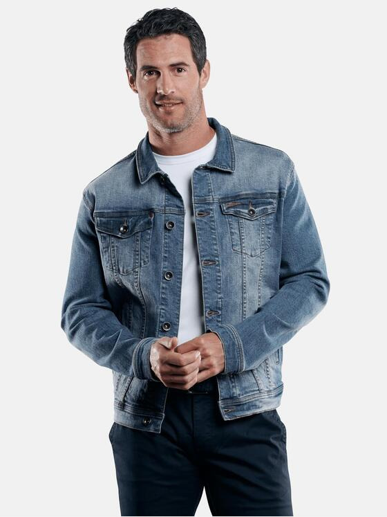 engbers Herren Jeansjacke Blau 29047