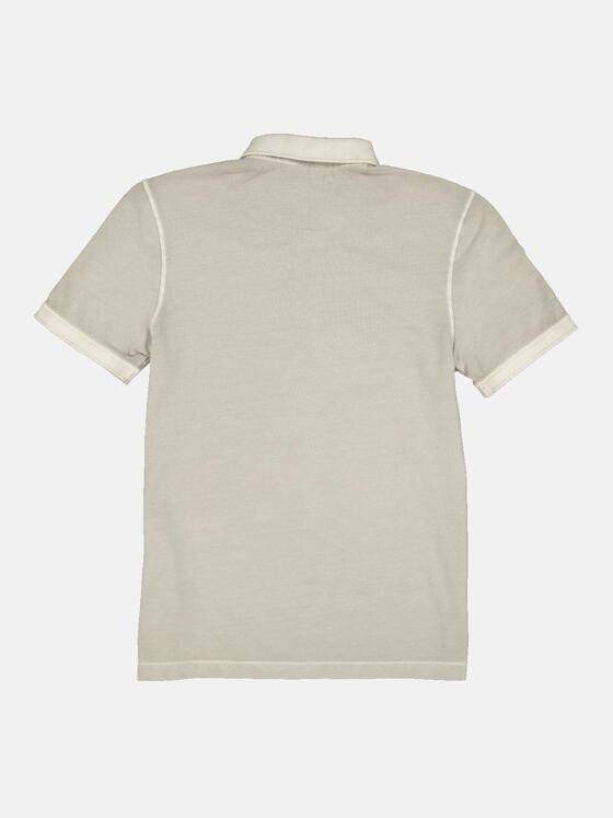emilio adani Herren Polo-Shirt slim fit Beige 35019