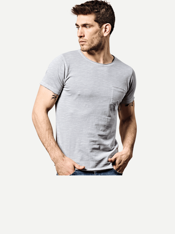emilio adani Herren T-Shirt "My Favorite" Grau 25688
