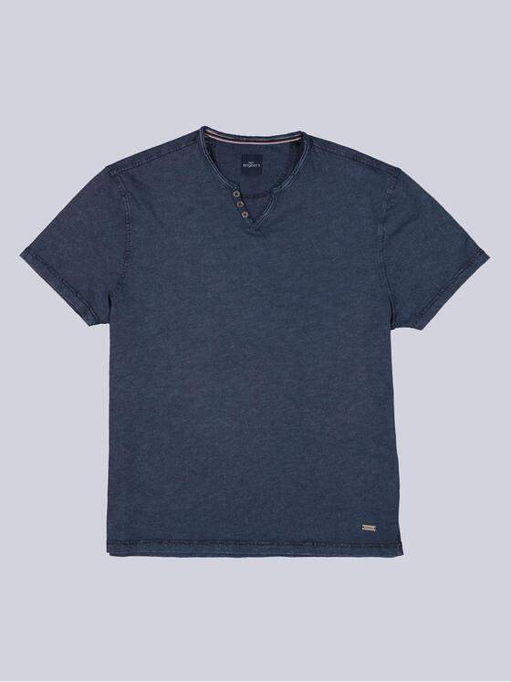 engbers Herren T-Shirt uni Saphirblau 38976