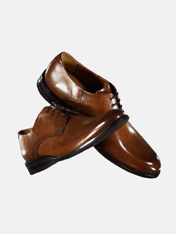 engbers Herren Eleganter Business Schuh Braun 29137