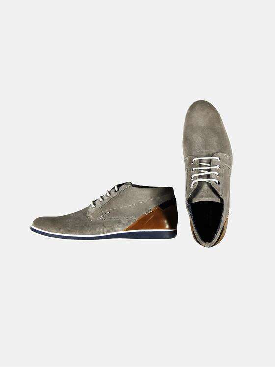 engbers Herren Modischer Mid-Cut Boot Kieselgrau 29398