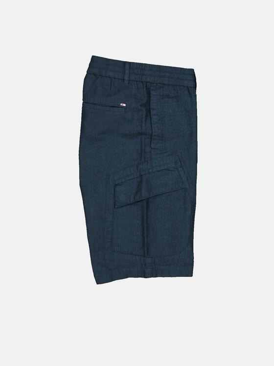 emilio adani Herren Cargo-Bermuda regular Blau 35010