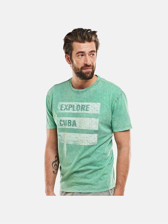 engbers Herren Rundhals T-Shirt Pastellgrün 23878