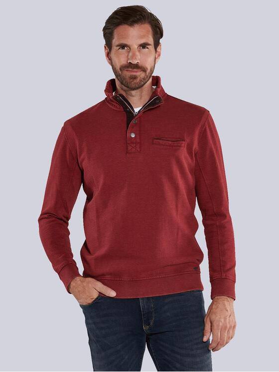 engbers Herren Sweatshirt Stehbund Violett 35672
