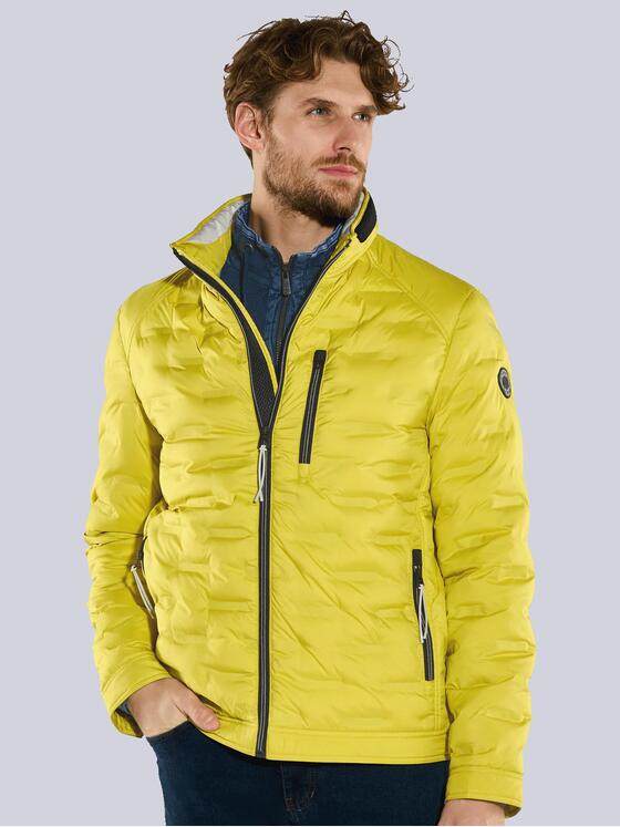 engbers Herren Steppjacke regular Gelb 36173