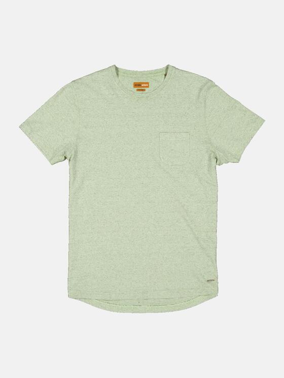 emilio adani Herren T-Shirt gestreift Gelb 34547