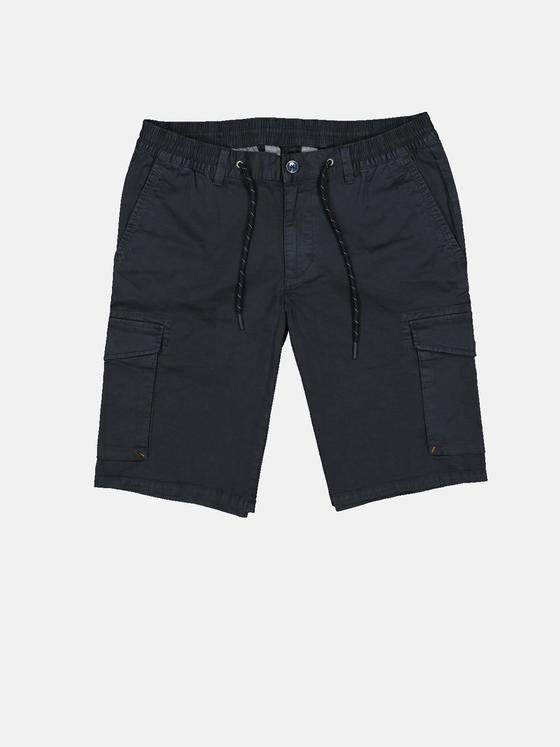 emilio adani Herren Cargo-Bermuda Blau 33185