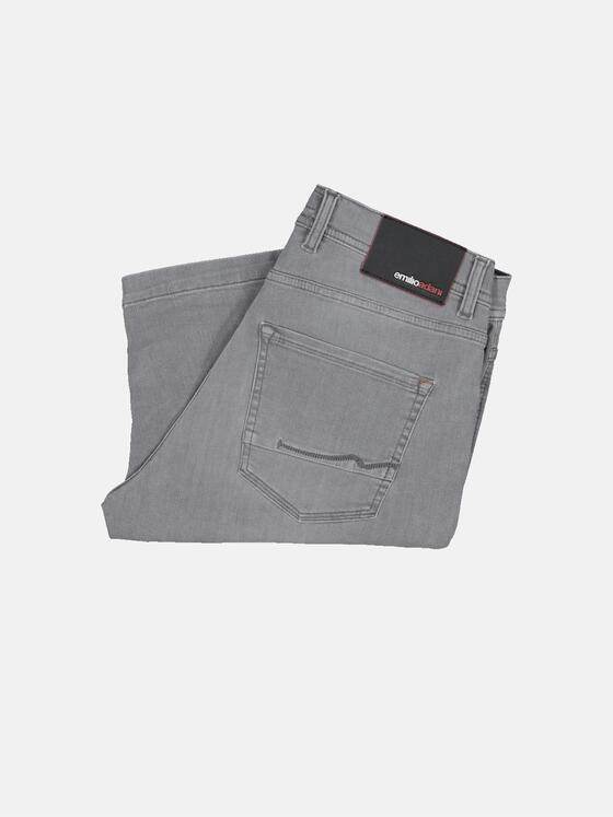 emilio adani Herren Bermuda regular Grau 34678