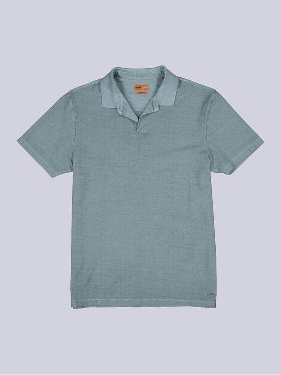 emilio adani Herren Polo-Shirt uni Türkis 38928