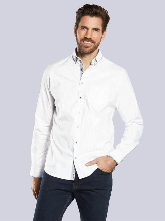 engbers Herren Langarm-Hemd "My Favorite" Blau 36117
